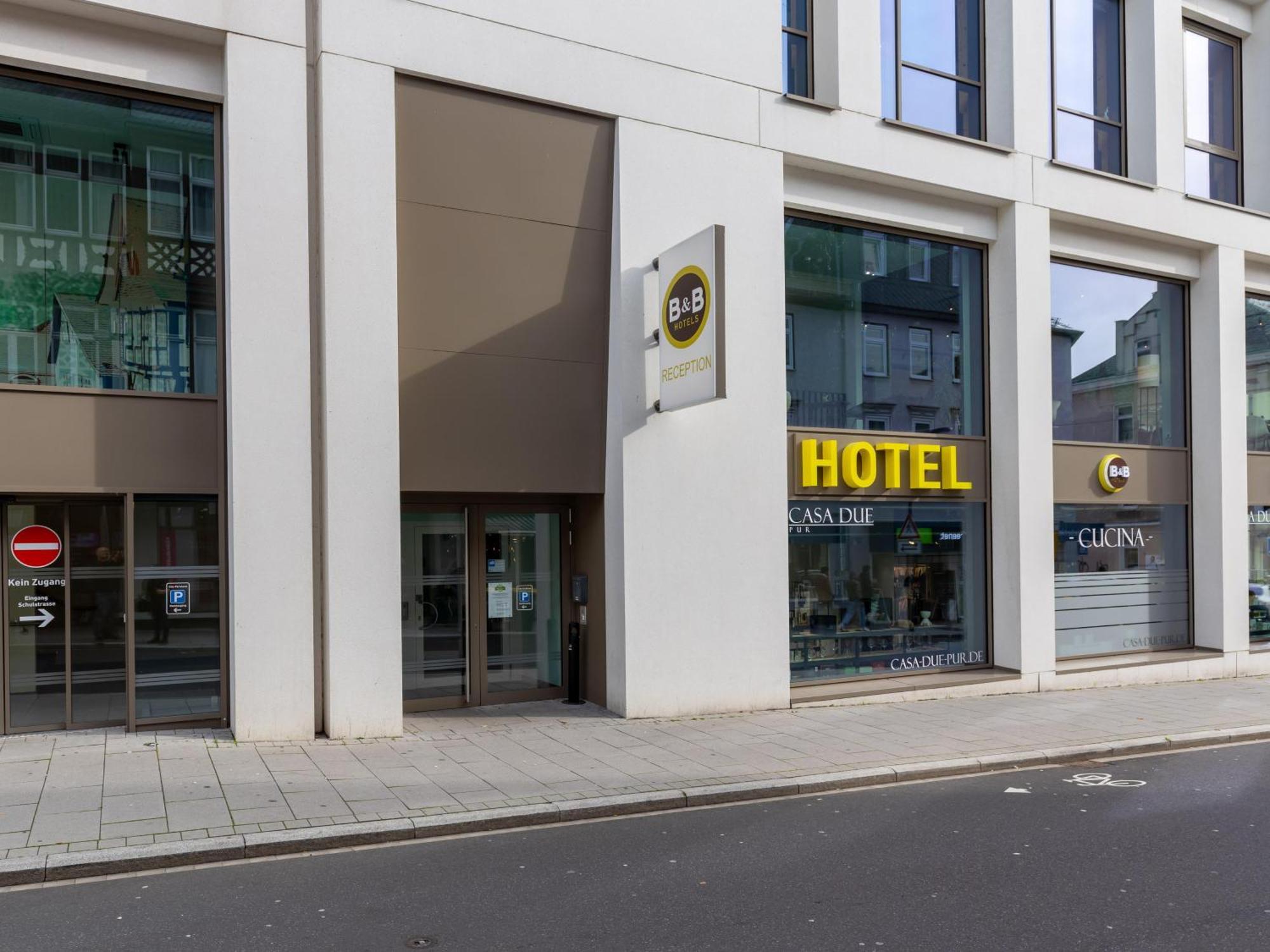 B&B Hotel Marburg Bagian luar foto