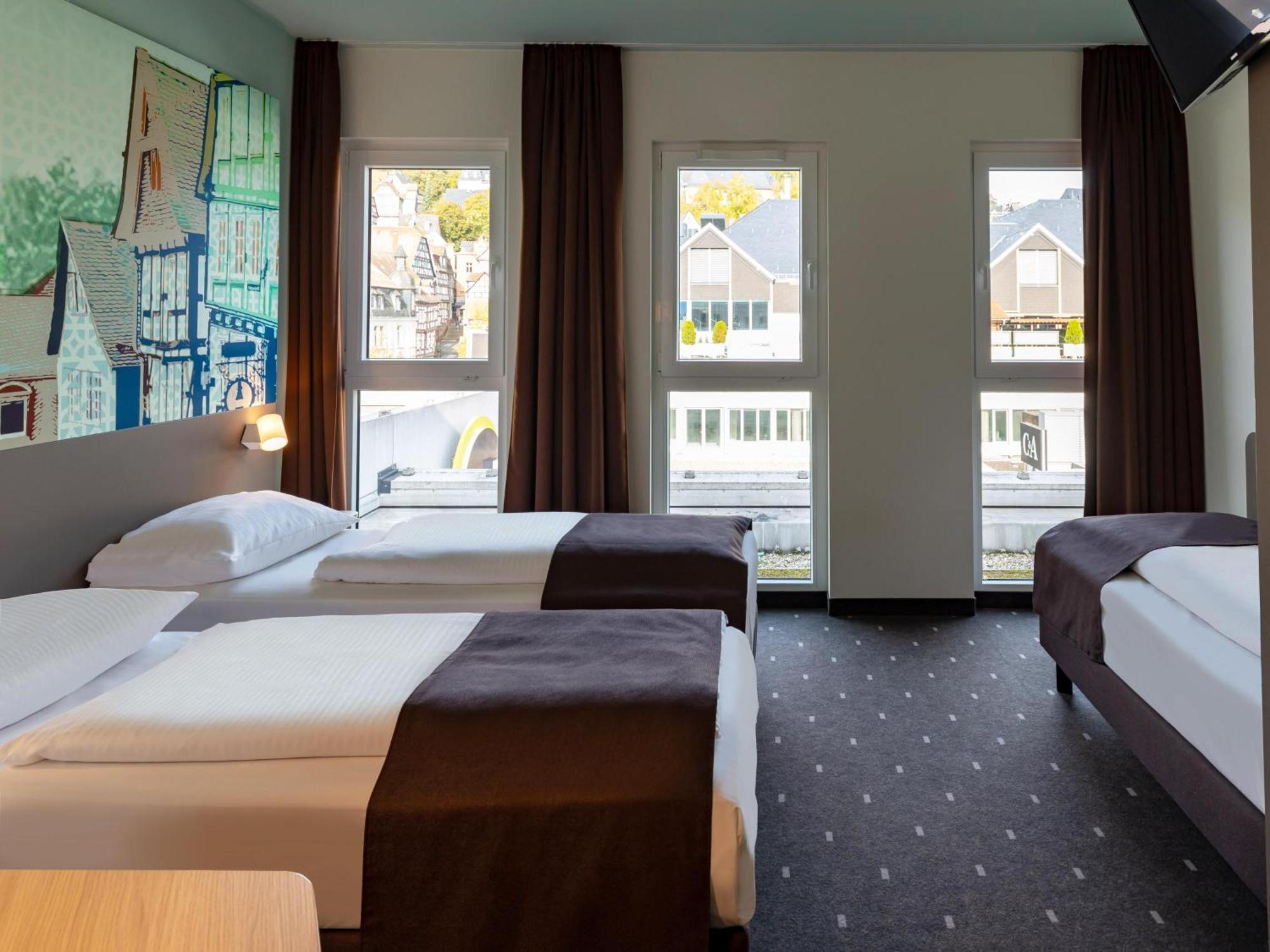 B&B Hotel Marburg Bagian luar foto