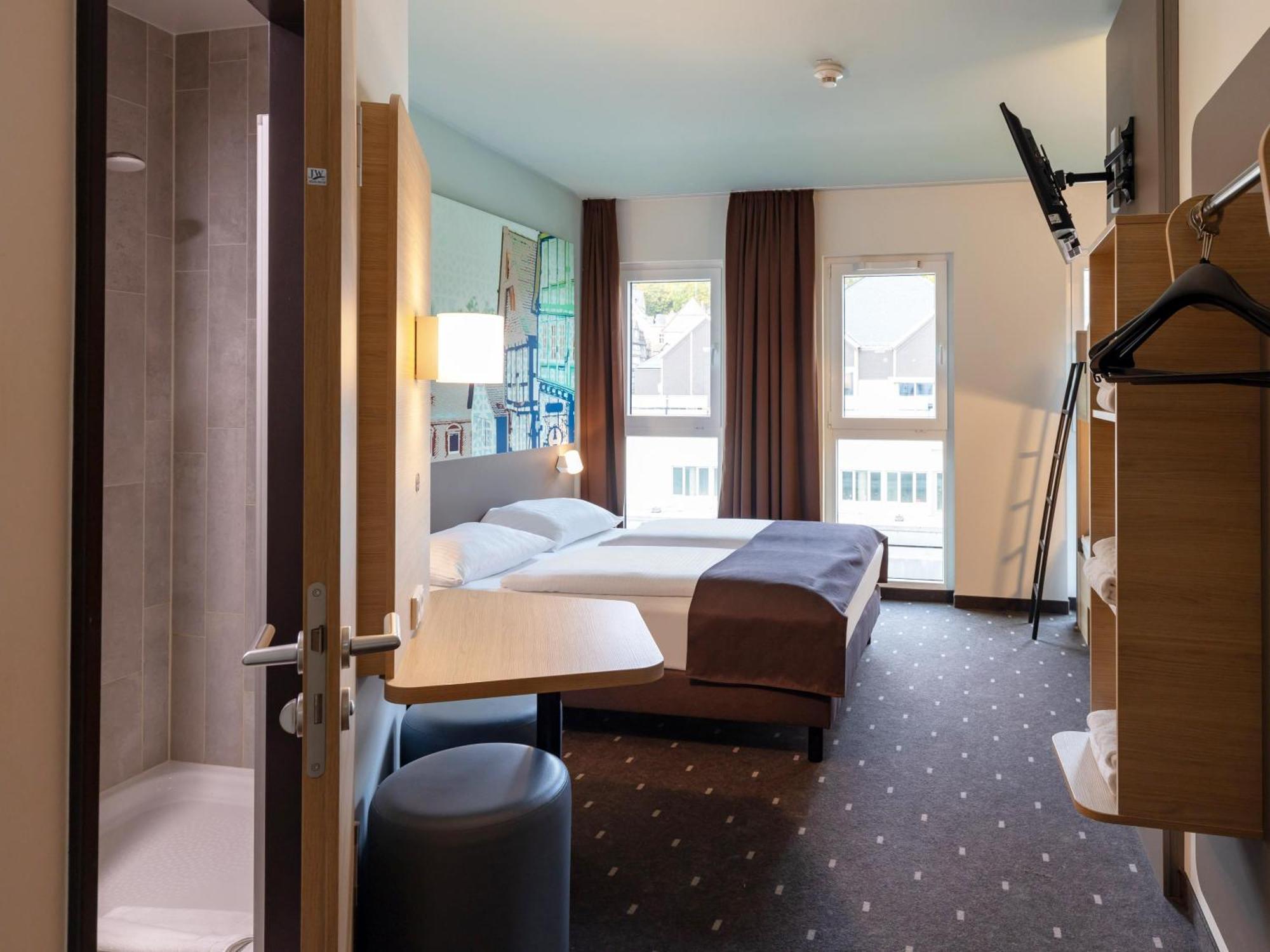 B&B Hotel Marburg Bagian luar foto