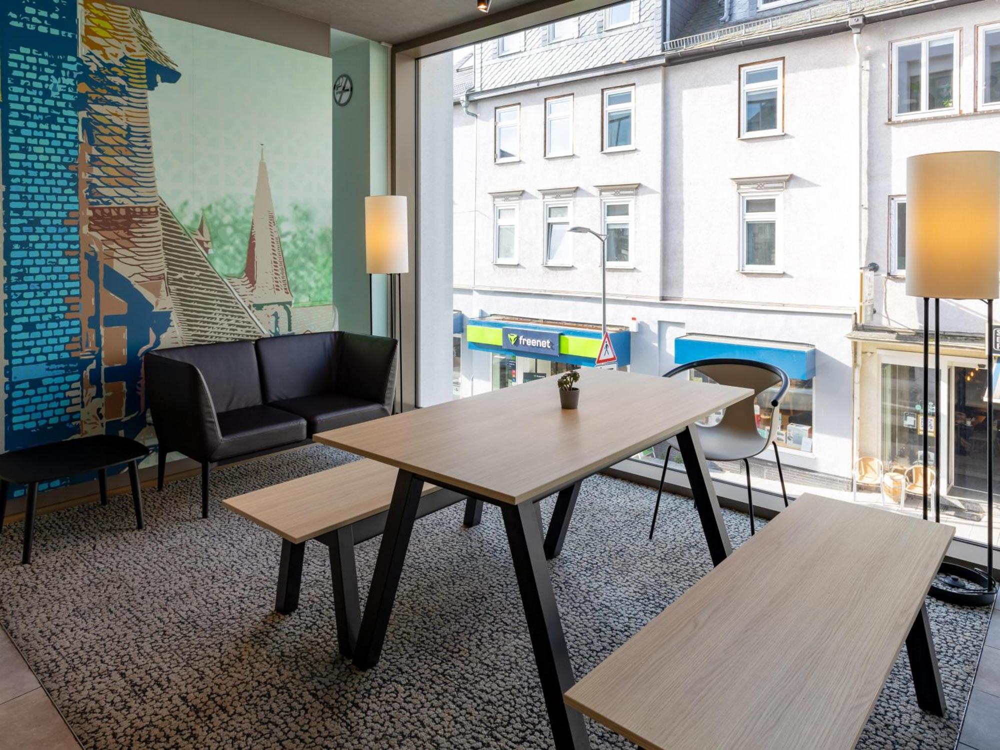 B&B Hotel Marburg Bagian luar foto